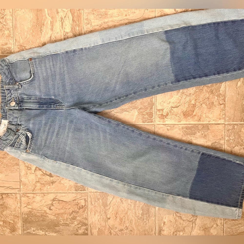 Zara Light and Dark Blue Denim